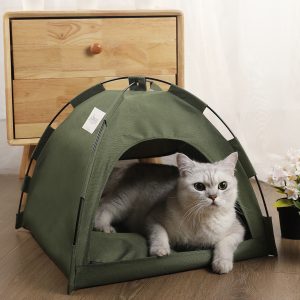 Cooling Cat Tent & Dog House with Cushion