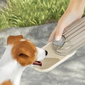 2-in-1 Portable Pet Water and Food Dispenser