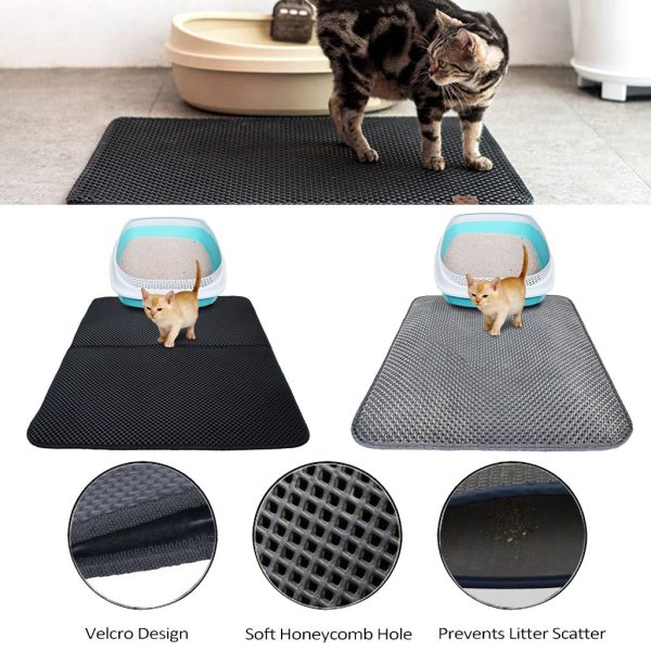 Double Layer Cat Litter Mat